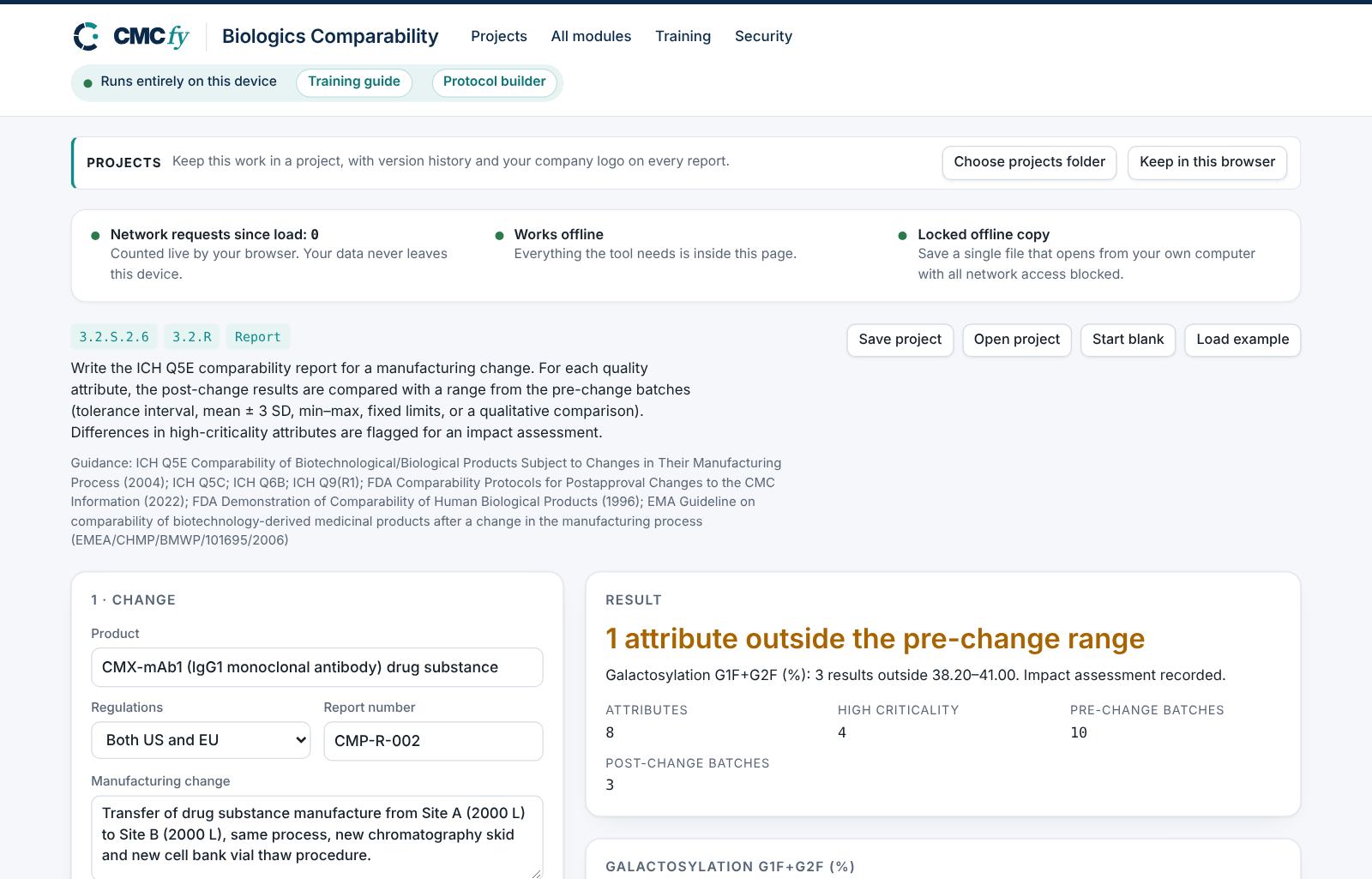 Biologics Comparability (ICH Q5E)