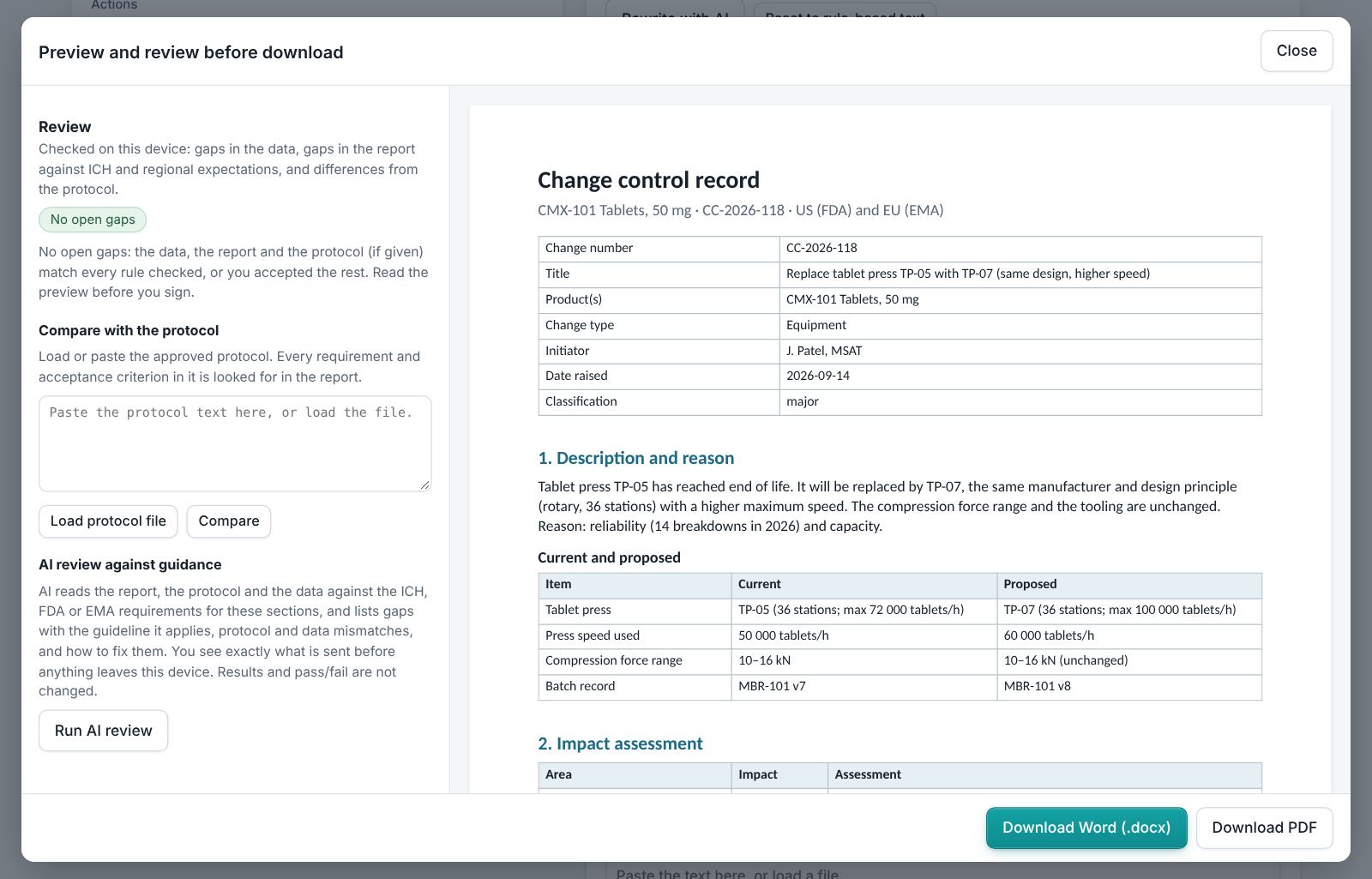 Change Control