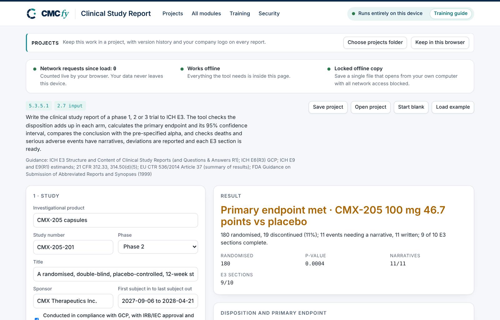 Clinical Study Report