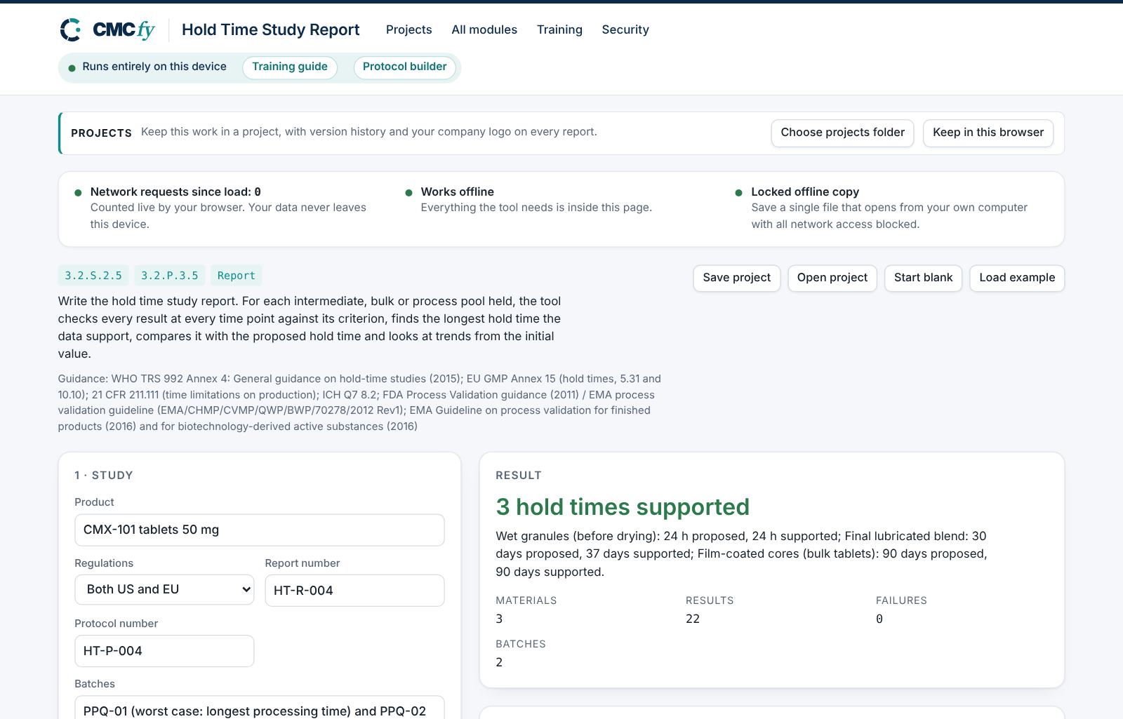 Hold Time Study Report