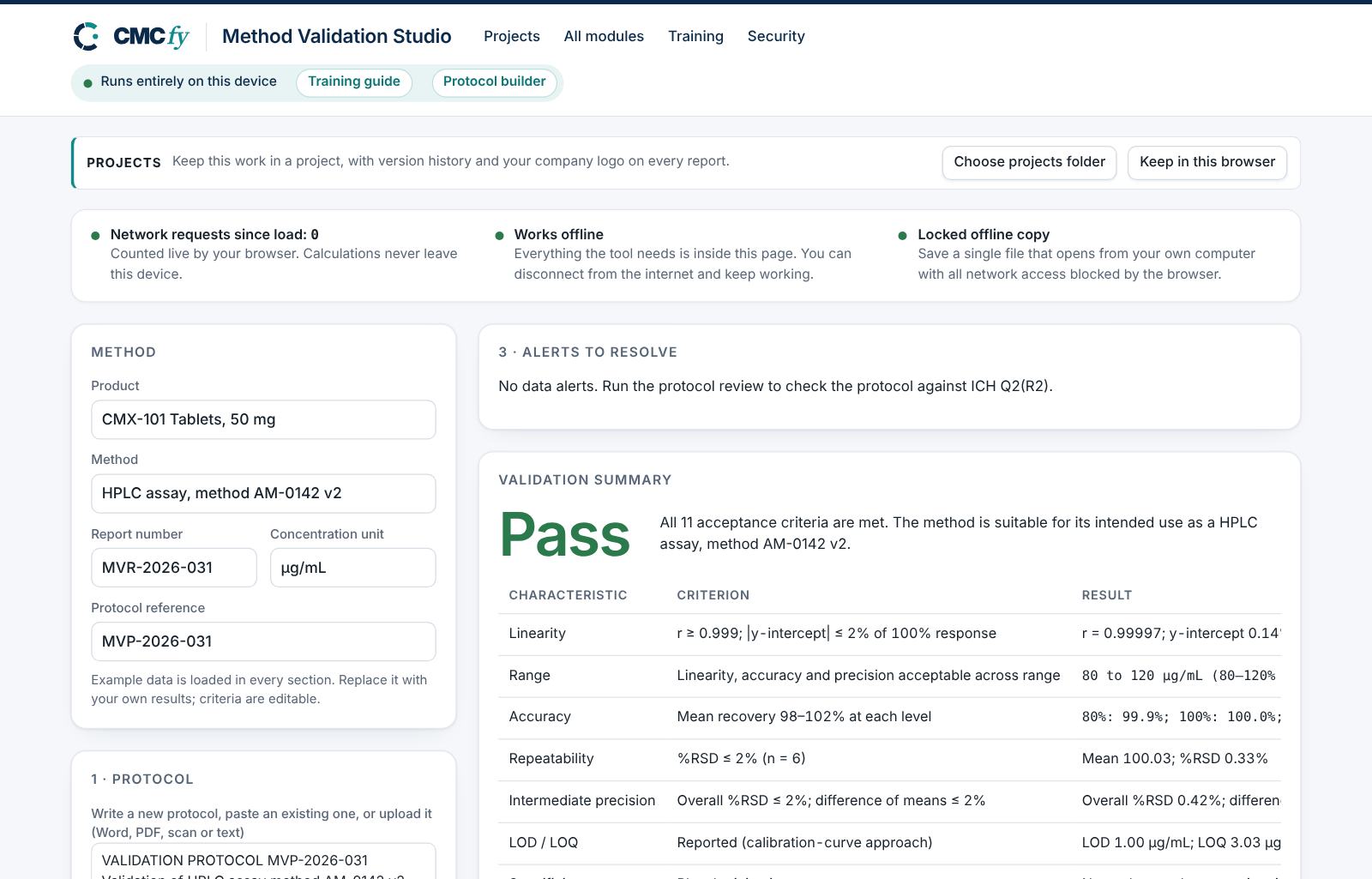 Method Validation Studio