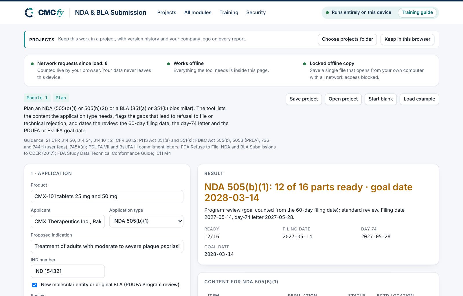 NDA & BLA Submission