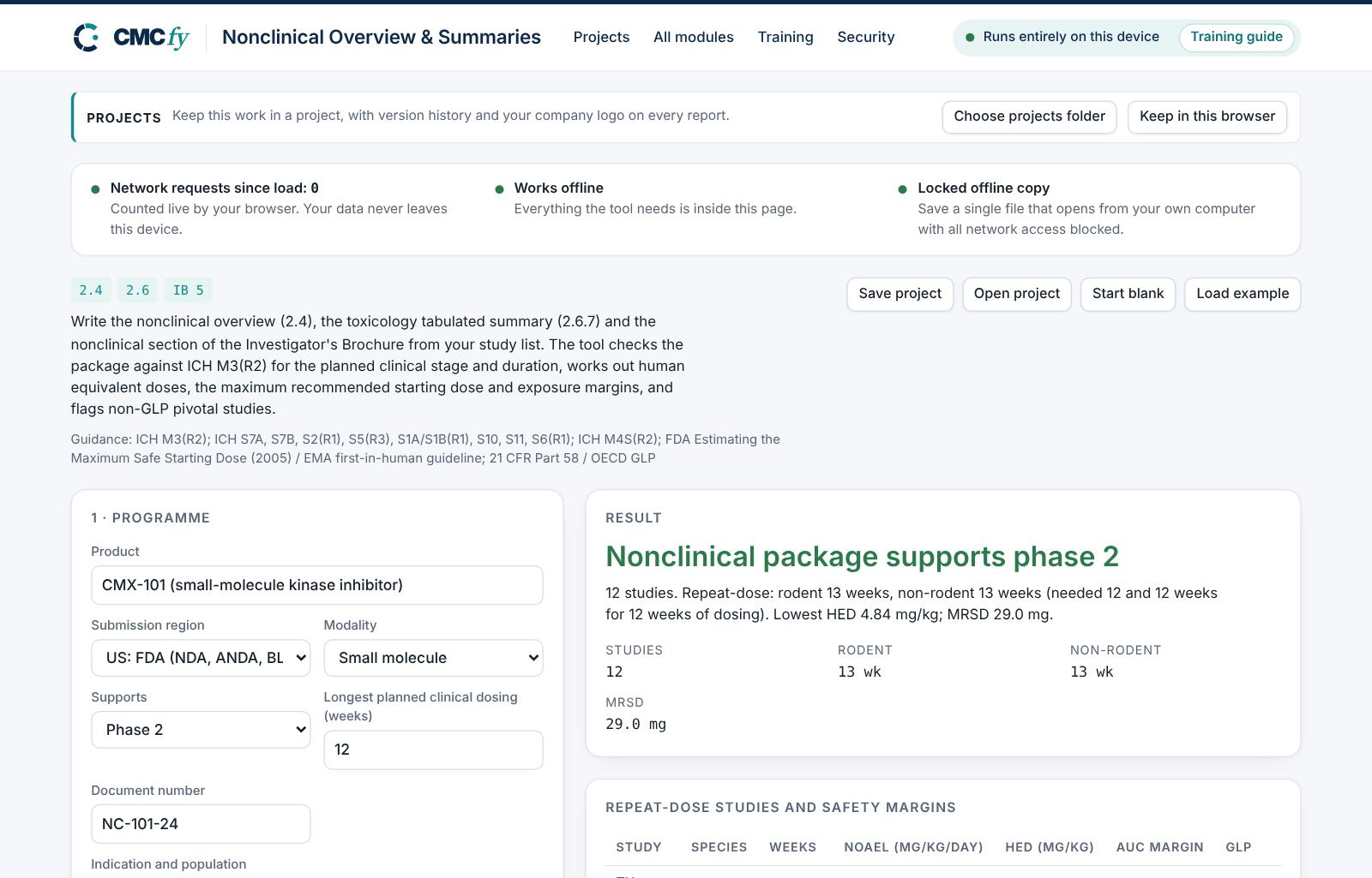 Nonclinical Overview & Summaries