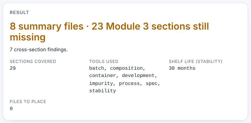 QOS Composer & Dossier Assembler
