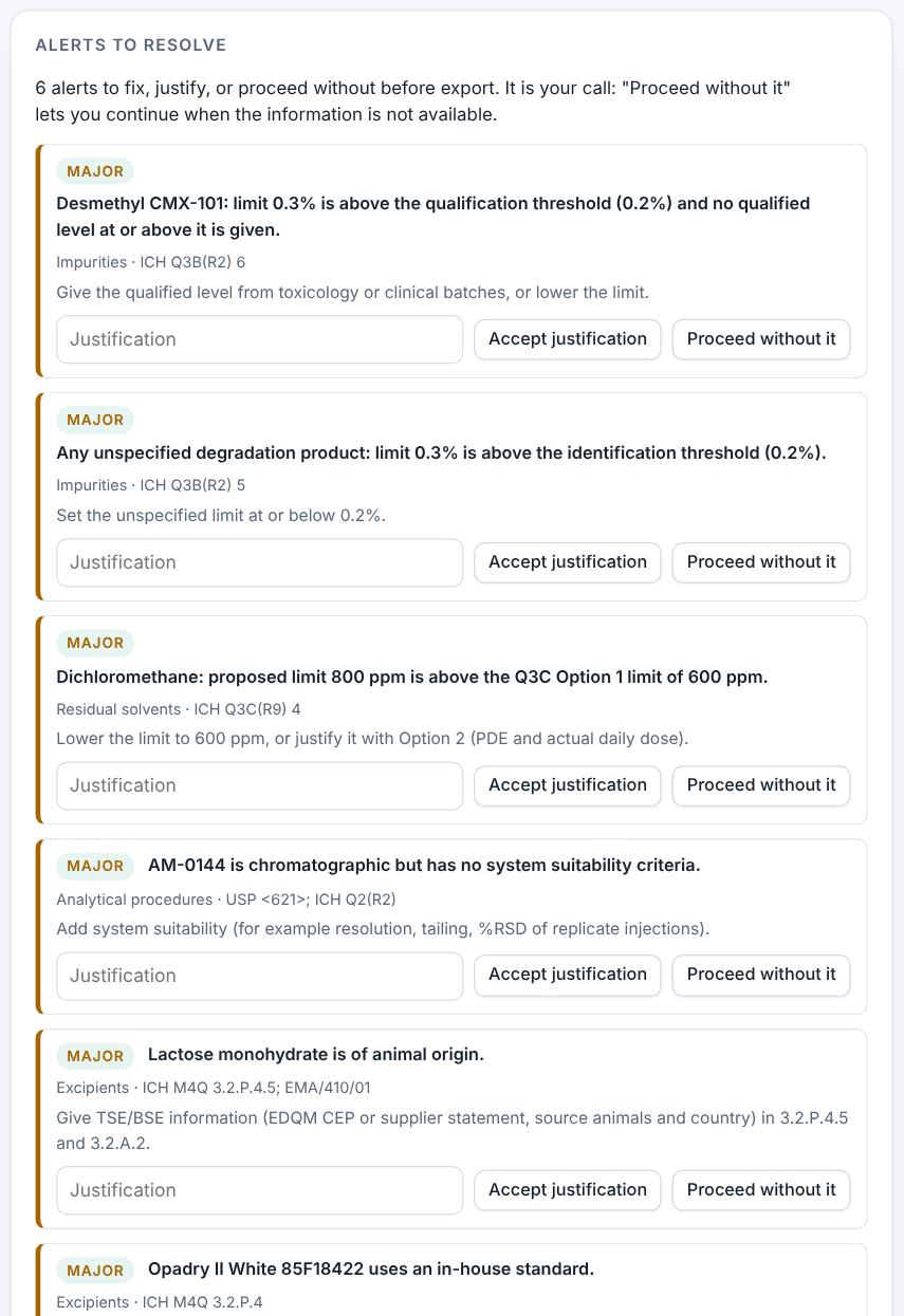 Specification Builder