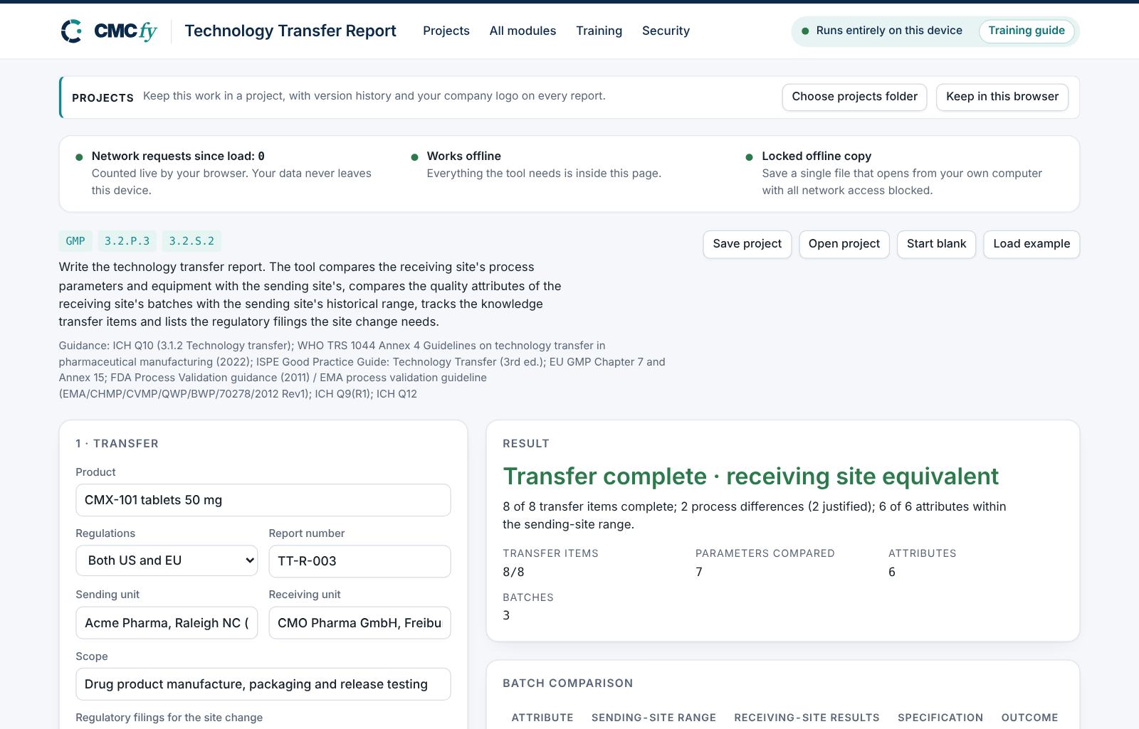 Technology Transfer Report