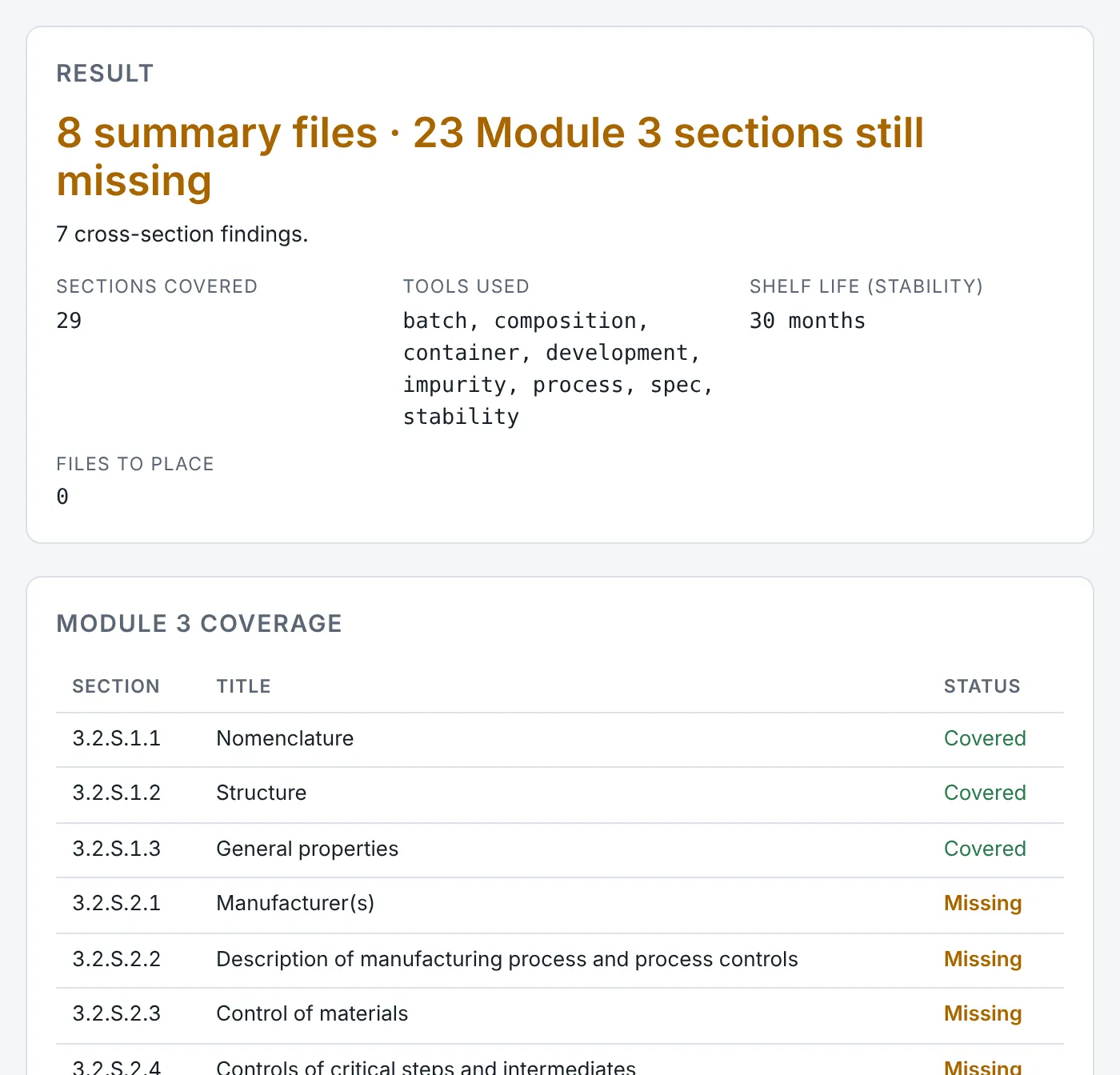 QOS Composer result